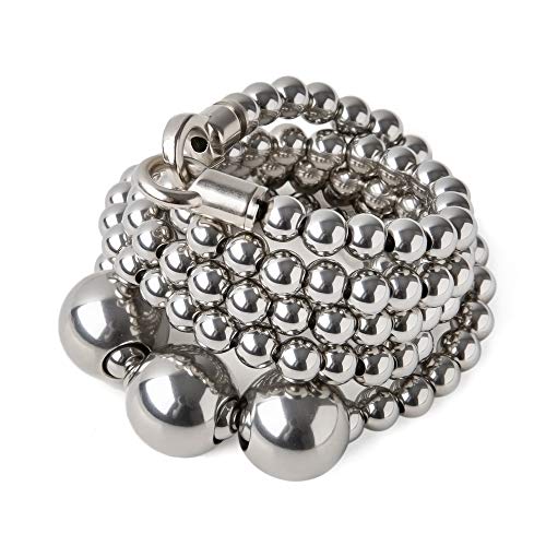 316 Full Stainless Steel Buddha Bead Bracelet