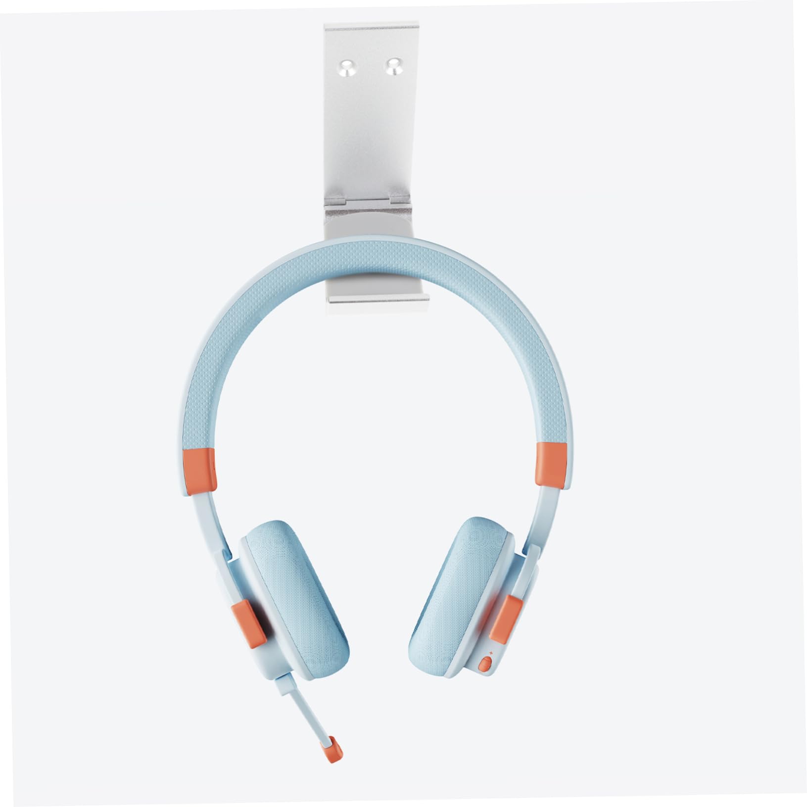 KOMBIUDA 4 Sätze Kopfhörerständer aus Aluminiumlegierung Teiliges Stabiler Halter für Gaming Headsets Tragfähigkeit Elegantes Design für Ordentliches Gaming Zubehör Silberfarben