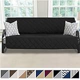 MIGHTY MONKEY Premium Reversible Futon Slipcover, Seat Width to 70