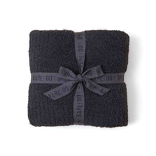 Image of Barefoot Dreams CozyChic Throw, Carbon, 54 inchx72 inch