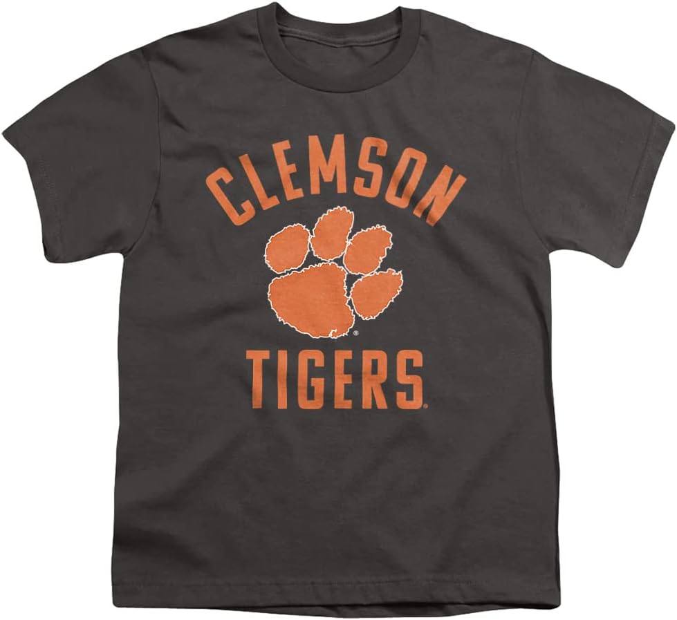 Clemson University Official Tigers Logo Youth Kids Boy/Girls T Shirt