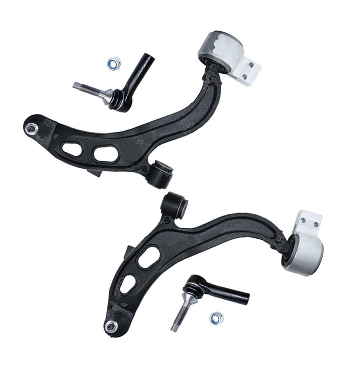 Bracci sospensioni Auto Compatibile con Ford per Taurus per Flex 2010 2011 2012 MCF2260 MCF2259 Kit Tirante di Controllo Inferiore della Sospensione Anteriore Esterno Ricambi Auto