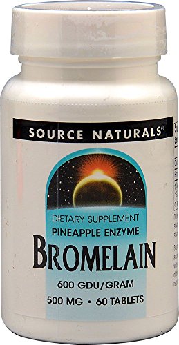Bromelain 500mg Source Naturals, Inc. 60 Tabs