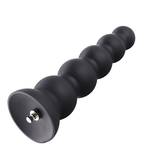 Hismith 9” Silicone Balls Dildo, Anal Beads with 5 Smooth Balls, Butt Plug with KlicLok System - Anal Pleasure - 9”Silicone Balls Dildo