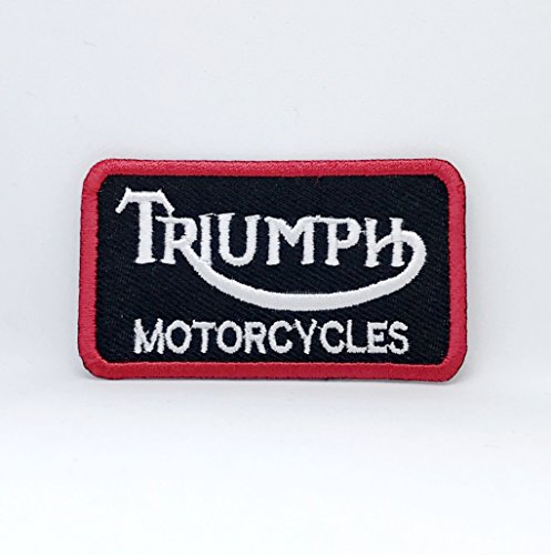 Buy Triuph Vintage Otorcycles Biker Logo Clothing BT21 Sew Iron On Patches In - Foto 5