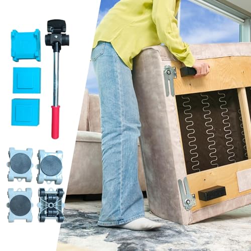 Mover muebles pesados sin esfuerzo con estos rodillos elevadores para electrodomésticos 5