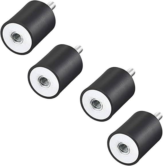 4 Pack Rubber Shock Mount For Wacker Neuson Plate Compactors WP1540 WP1550 VP1135 VP1340 VP1550 VP2050 Tamper Part For Improved Equipment Performance