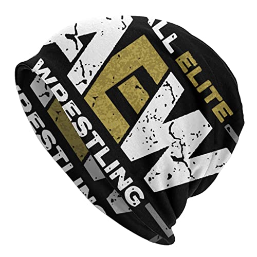 ビーニー Aew All Elite Wrestling ニット帽 メンズ レディース ニットキャップ 柔かい ストレッチ性 男女兼用 おしゃれ 小顔効果 紫外線対策 ケア帽子 旅行 アウトドア 春秋冬 スポーツ 防寒防風 帽子 伸縮性 静電気防止 ギフトのサムネイル