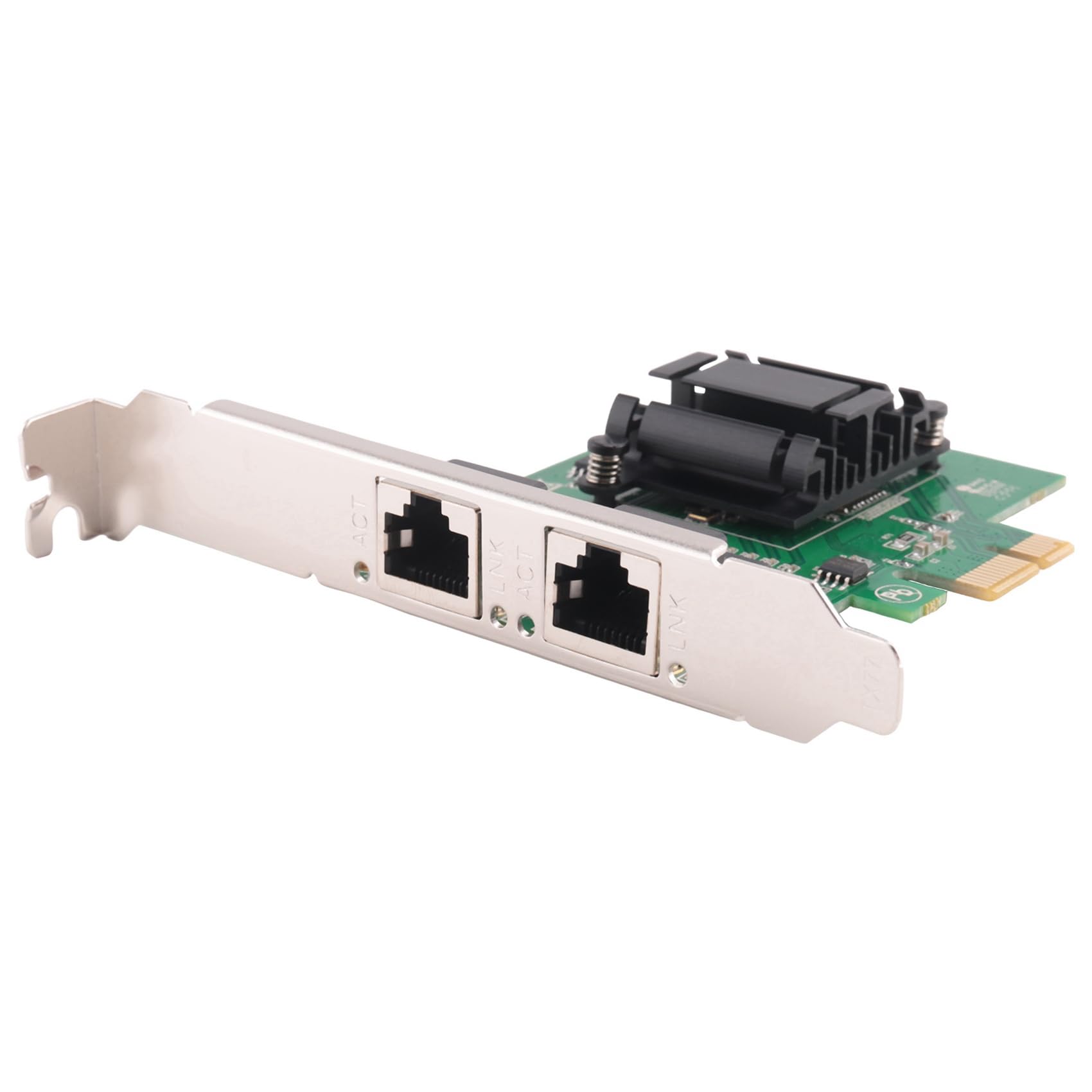 6X Carte Réseau Gigabit PCIe à 2 Ports PCI Express Double Ports 1000M avec Carte Réseau LAN 82571EB pour