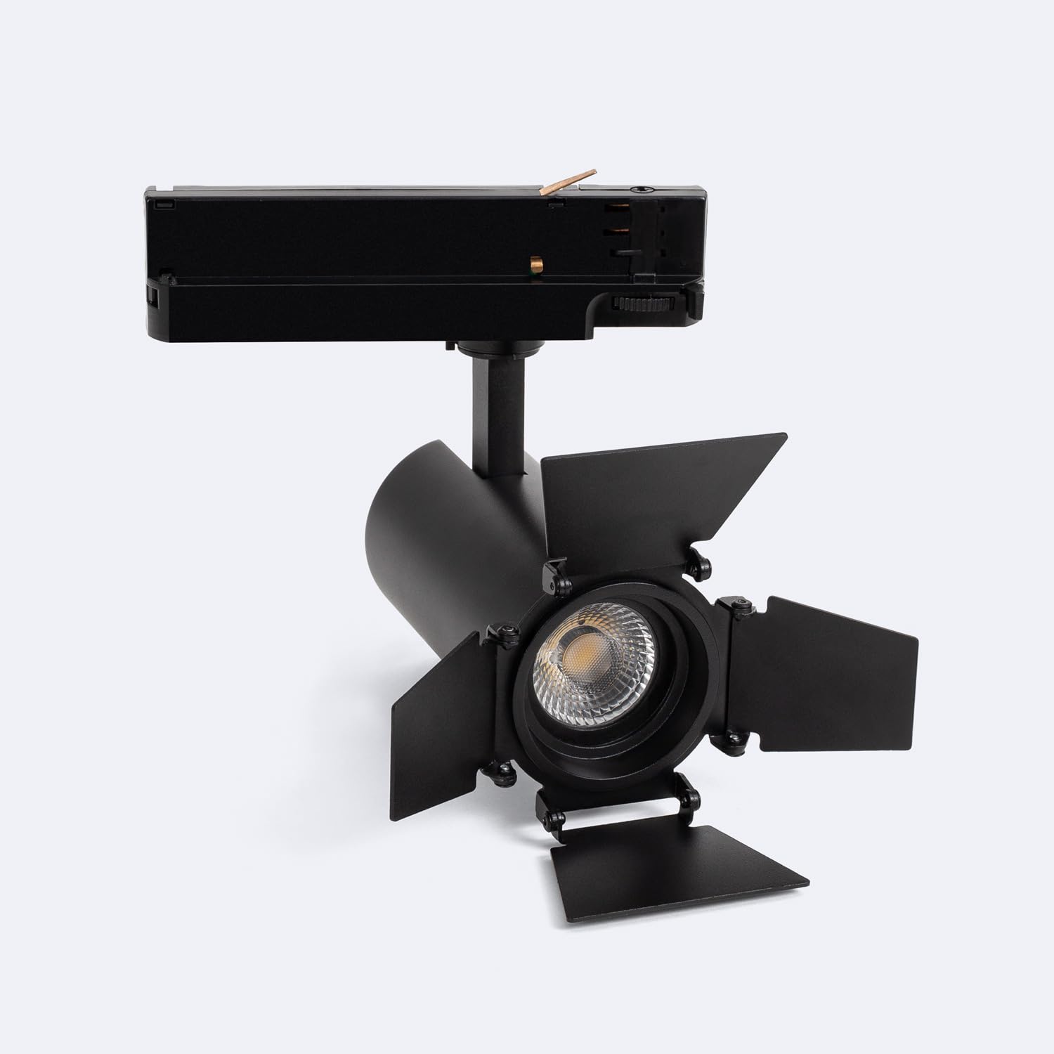 LEDKIA Foco Carril LED Trifásico 20W Fasano Cinema CCT Seleccionable Regula