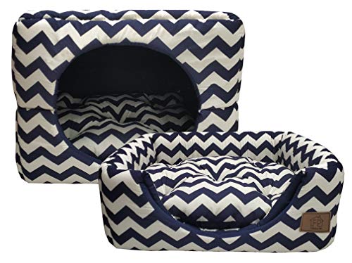 Cama Fábrica Pet para Cães, Grande, Azul