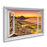 islandburner Prime Bild auf Leinwand Fensterblick 