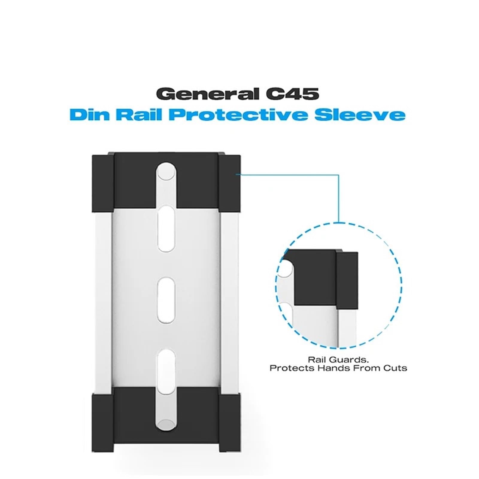 Interruttore automatico CA da 2 pezzi, 1 polo, 6 A, 10 A, 16 A, 20 A, 25 A, 32 A, 40 A, 50 A, 63 A, 120/240 V, con sgancio magnetico termico, montaggio su guida DIN.(20A 2pcs)