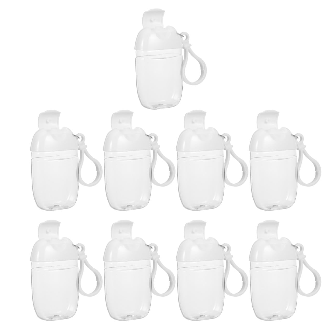 36 piezas Botellas de Viaje Rellenables Gancho Portátil Botellas de y Prueba de Fugas para Cosméticos y Productos de Aseo Personal