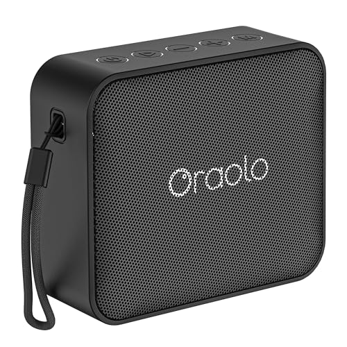oraolo Enceinte Portable Bluetooth 5.4 sans Fil avec Bass Puissan...