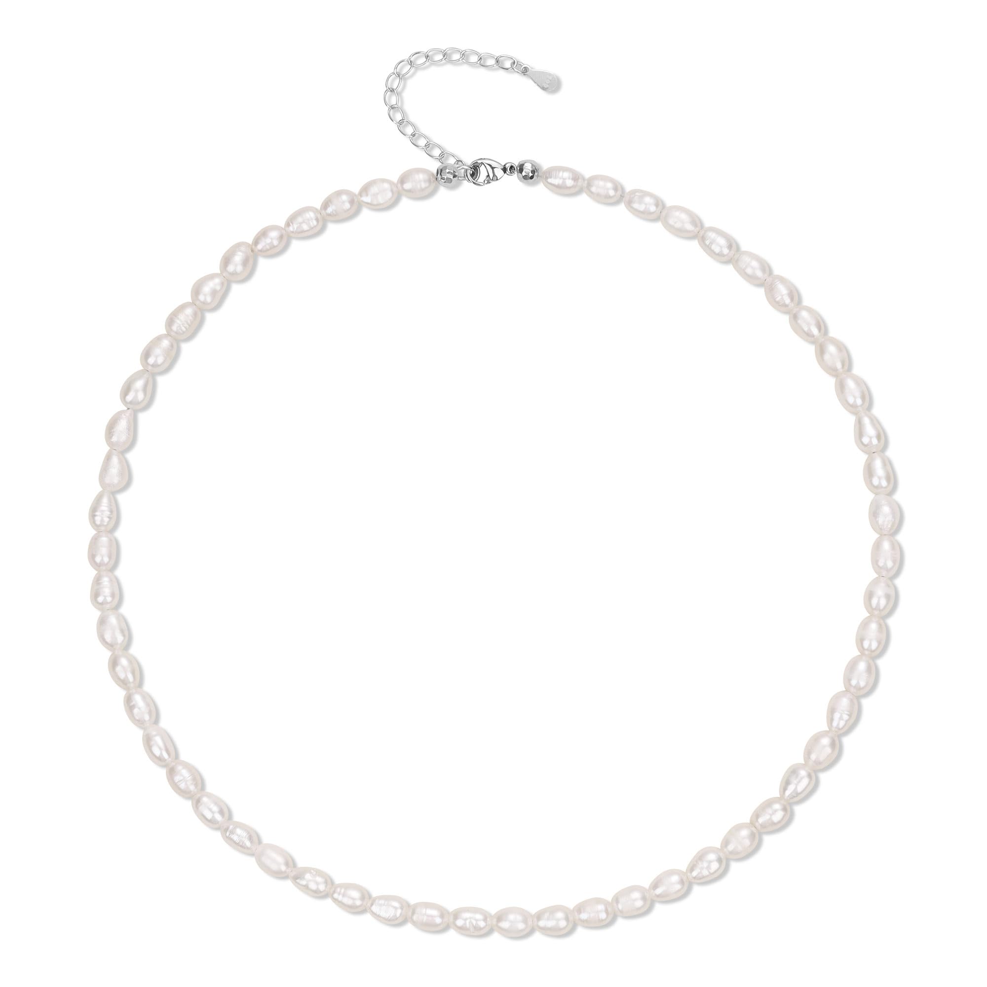 COAI Collar de Perlas para Mujer, Collar para Mujer con Perlas Cultivadas de Agua Dulce