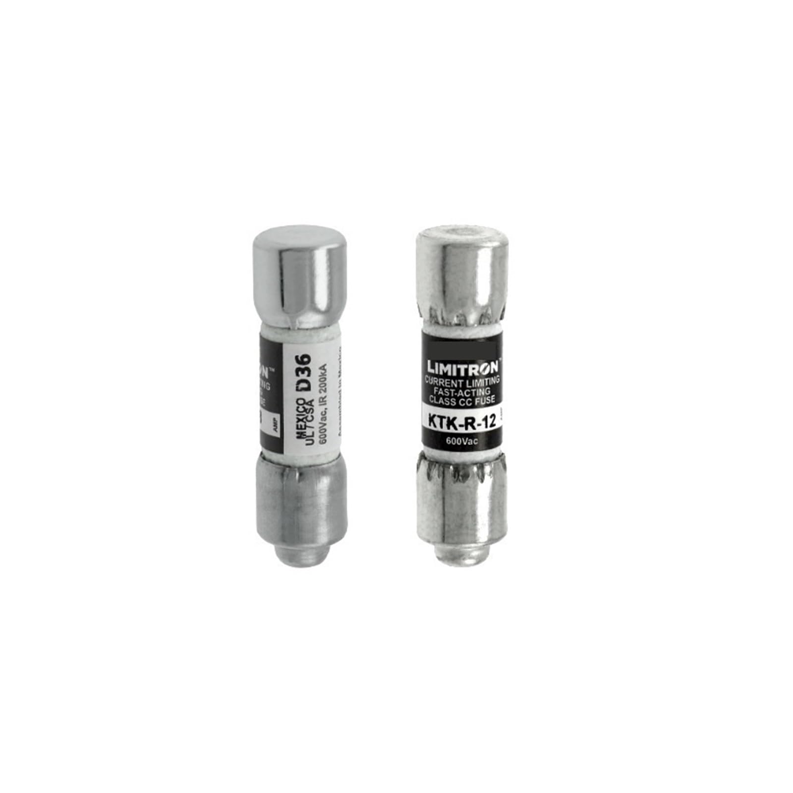 Fusible KTK-R-3-1/2 600V calibre 1/10 à 30A pour la protection de circuits d'éclairage