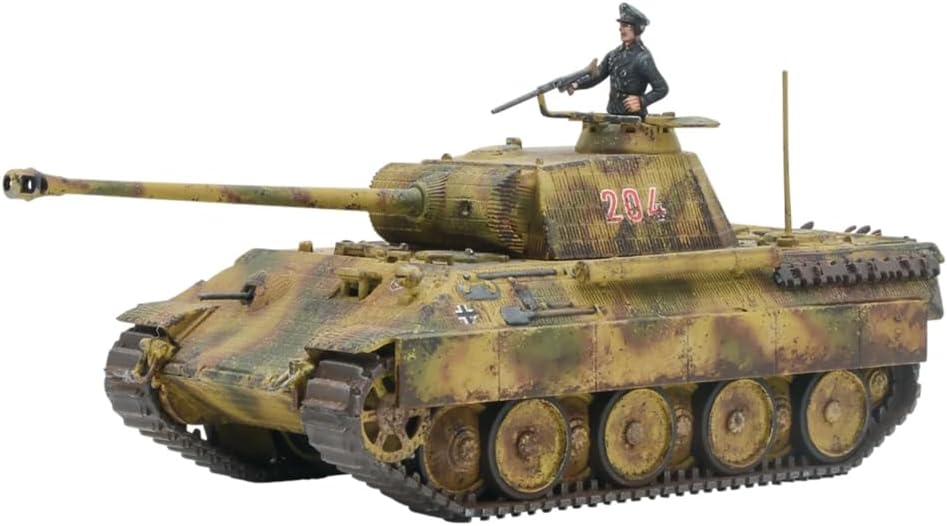 Warlord Games German Army Panther Ausf A - 1:56 / 28mm Plastic Scale Model Tank for Bolt Action Highly Detailed World War 2 Miniatures for Table-top Wargaming