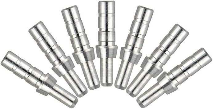 SHARROW 50pcs Arrow Knock Pin Adapter Aluminum Arrow Knock 4.18mm Arrow Tail Arrow Knock Adapter Archery Accessories