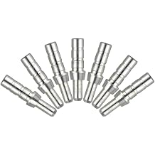 SHARROW 50pcs Arrow Knock Pin Adapter Aluminum Arrow Knock 4.18mm Arrow Tail Arrow Knock Adapter Archery Accessories