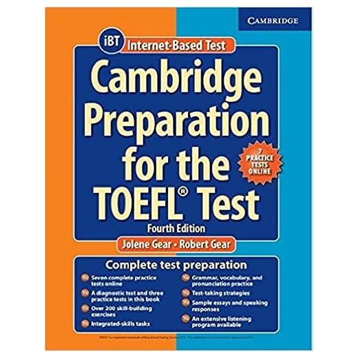 Cambridge Preparation for the TOEFL Test Book with Online Practice Tests 4th Edition