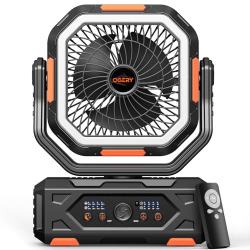 OGERY 30000mAh Camping Fan for Tent by OGERY - Used condition - US$33.95