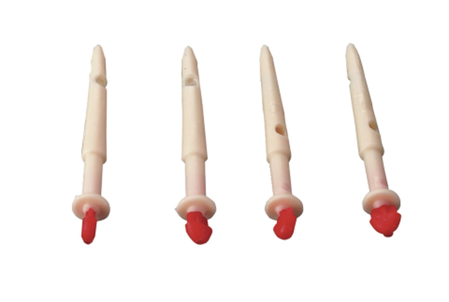 Kerbl Lot de 10 canules pour tétines 4,5 cm