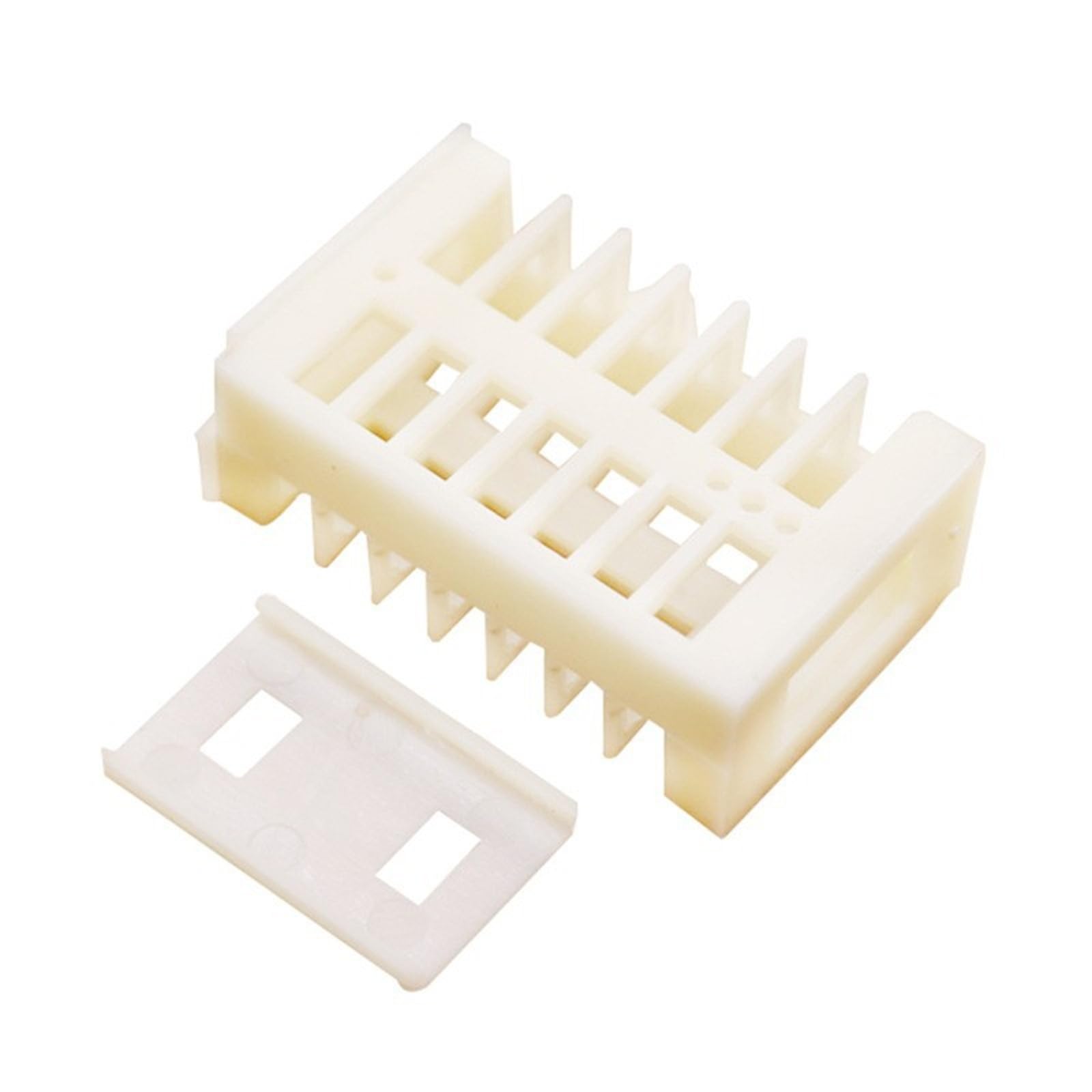 30/50/100pcs Queen Bee Cage Multifunctional Plastic Double-Layer Retractable Storage Device(50pcs)