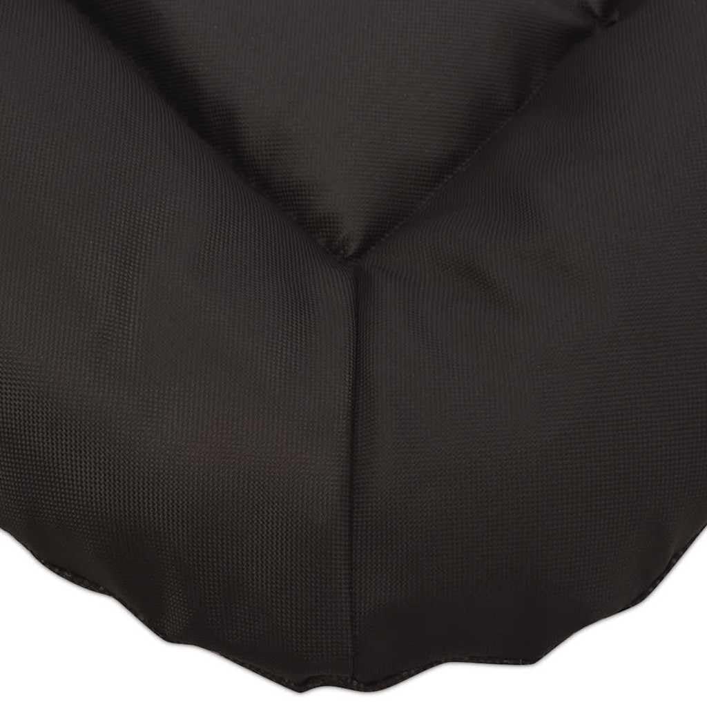 Cama para perros tamaño XL negro, tela Oxford impermeable con revestimiento de poliuretano, parte inferior antideslizante, lavable, cómodo cojín para perros para interiores, exteriores