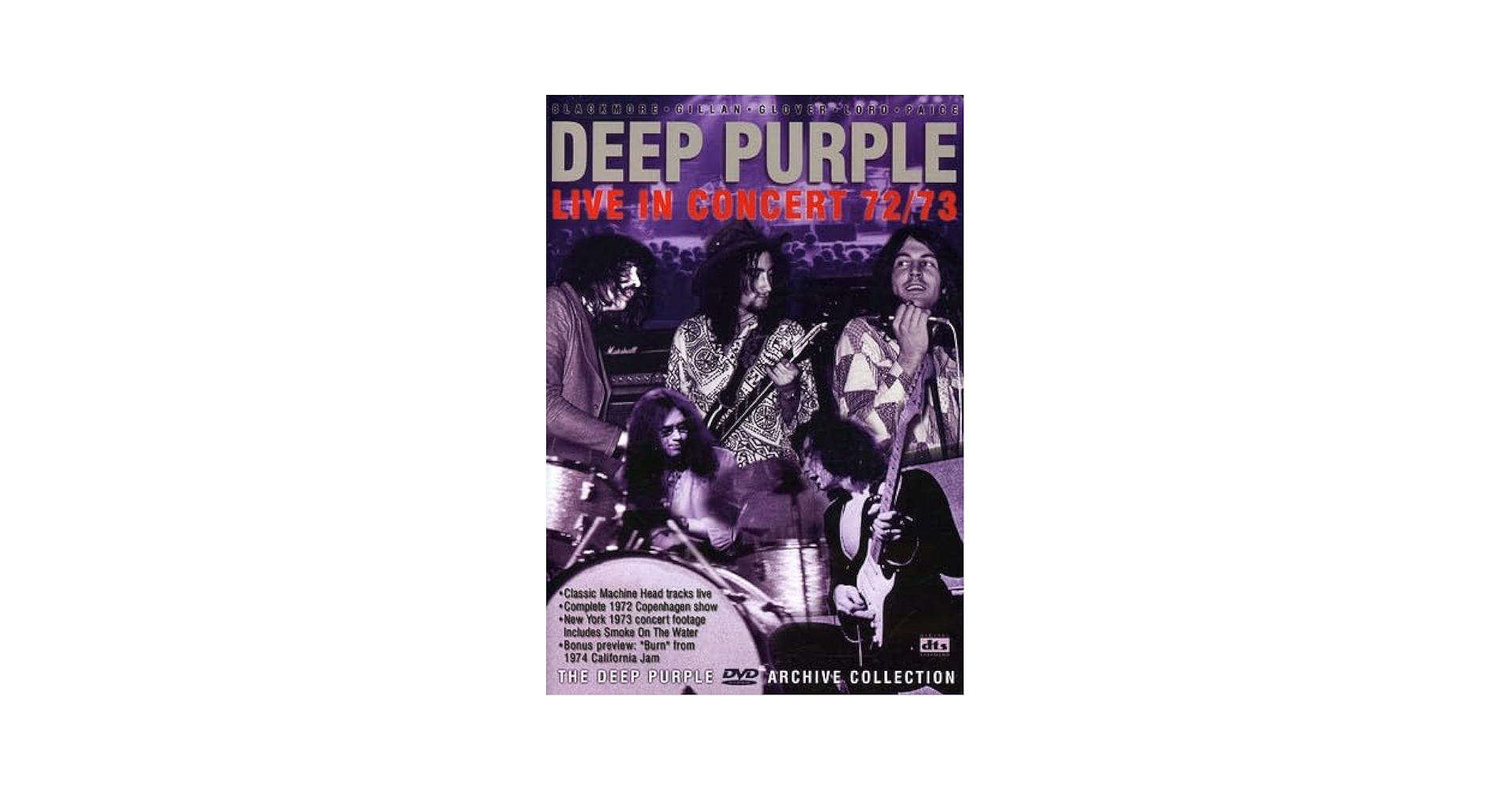 Amazon.com: Deep Purple Live in Concert 72/73 : Deep Purple: CDs