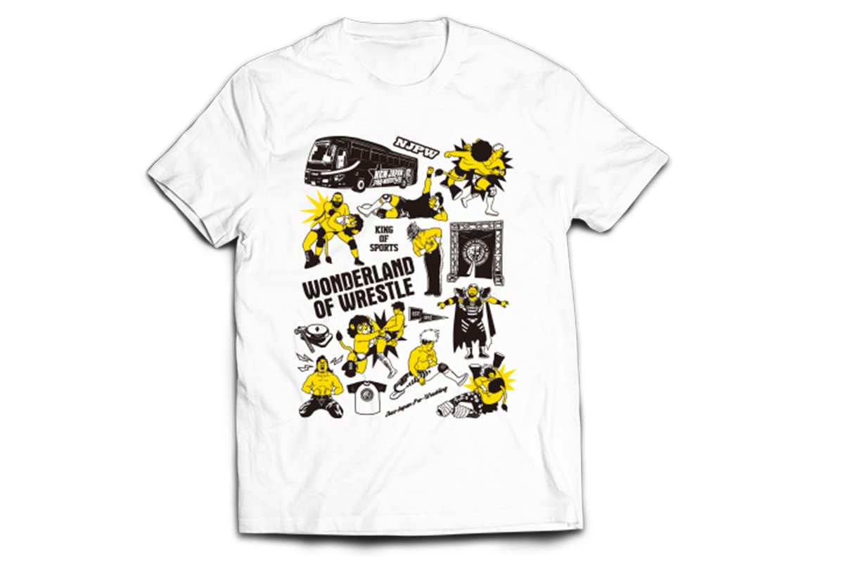 シロメ 会場限定 スペシャルエディション DVD Tシャツ付き Amazon.co.jp: 新日本プロレスリング Tシャツ WONDERLAND OF