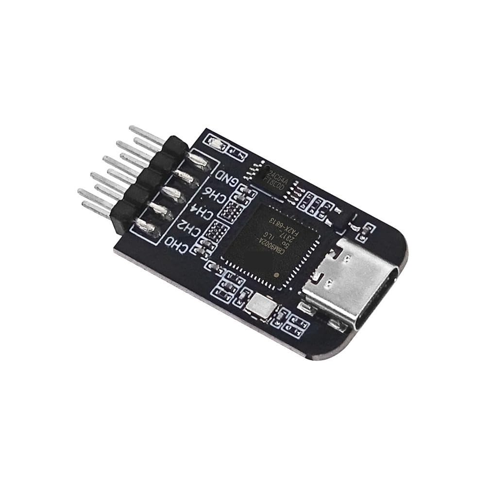 Quzenn NanoDLA Logic Analyzer Type-C SCM ARM FPGA Debugging Protocol Analyzer 24MHz SampleRate 8CH Open Source