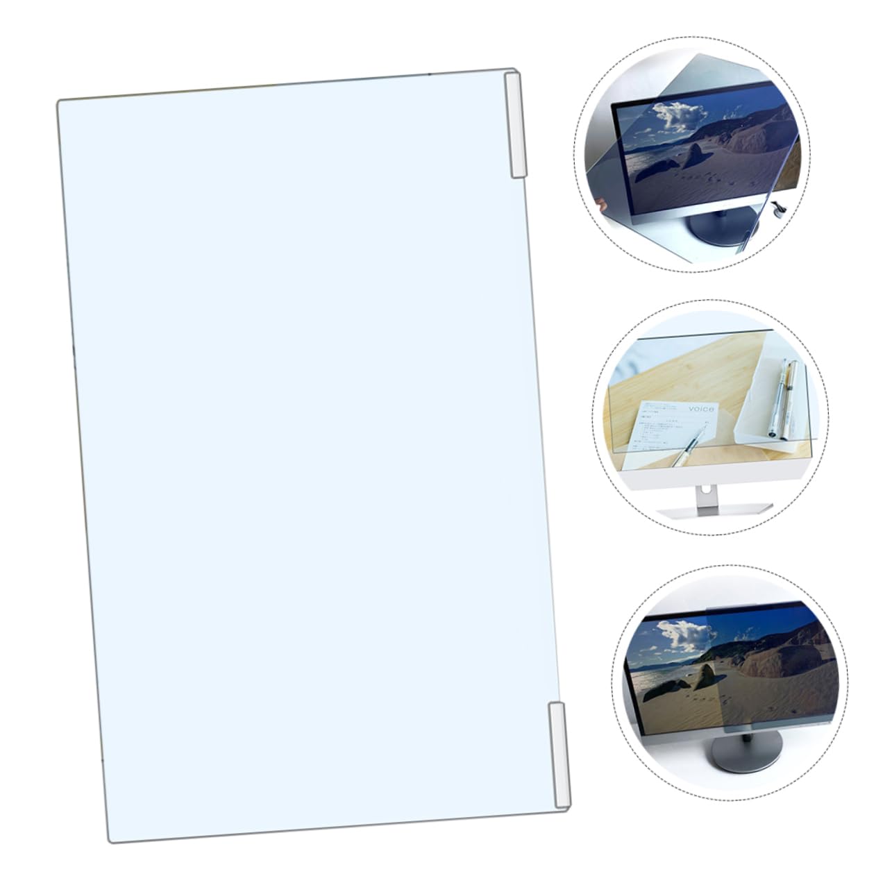 Artibetter Pellicola Protettiva Anti Luce Blu per Schermo Tv Trasparente | Tensen Nano-optical Giapponese, Facile da Installare, Anti-graffio, Protezione Occhi