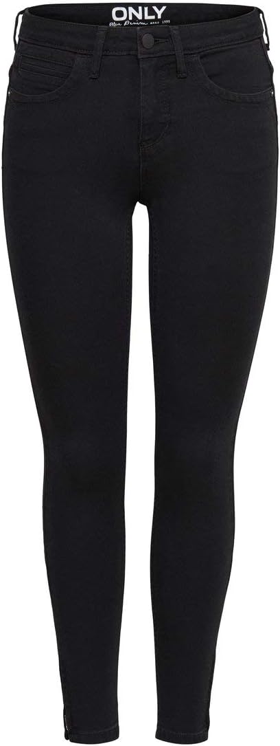 ONLYWomen's Onlkendell Eternal Ankle Black Noos Jeans