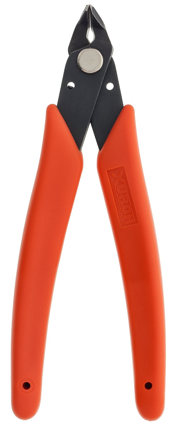 Xuron - 420 Micro-Shear® Flush Cutter - Angled Head