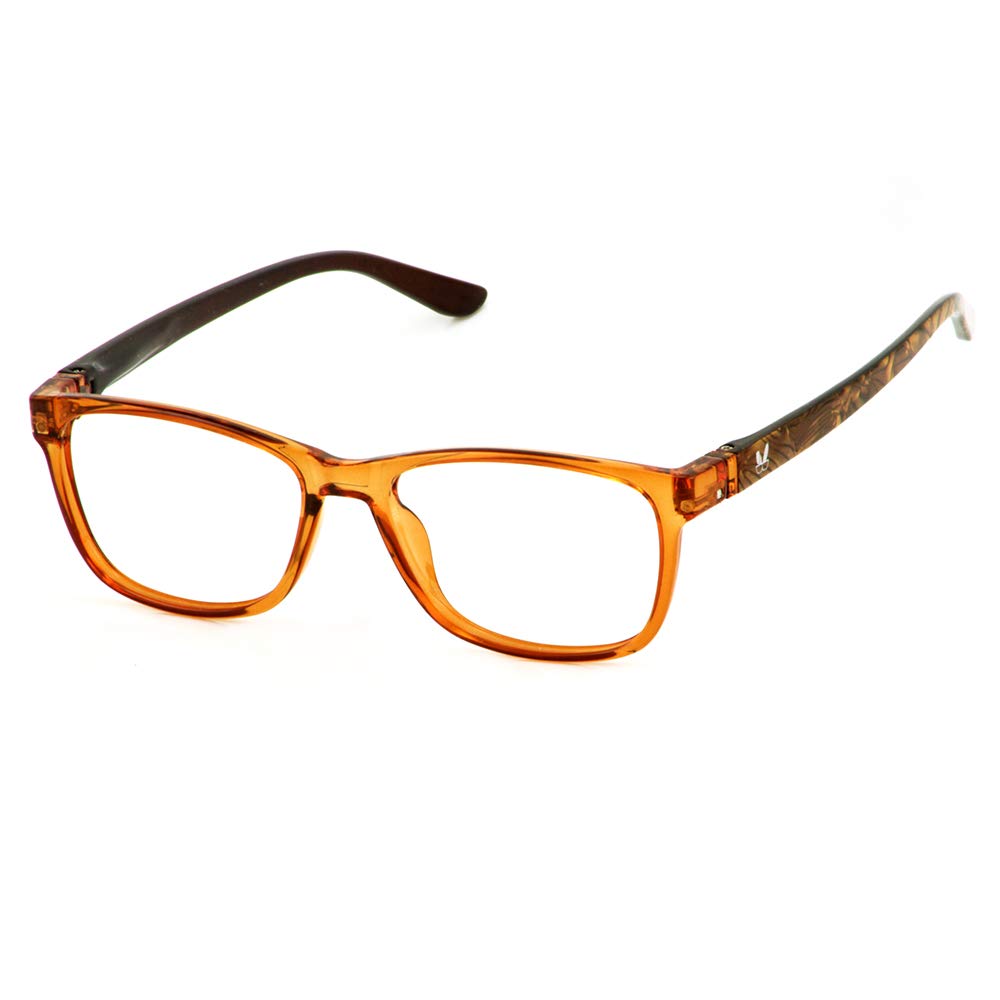 BUNNY EYEZ Blue-Light Blocking Reading Glasses JANE Blue Screen Lenses, Tiltable & Flippable Frame