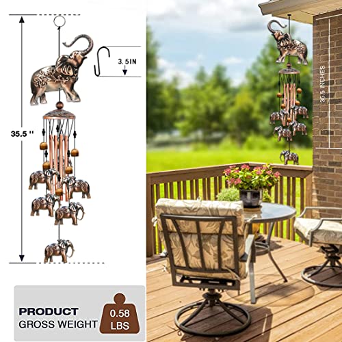 Image of Wind Chimes for Outside,Elephant Gifts for Women, Elephants Decor,Birthday Gift for Mom Grandma, Windchimes Clearance Outdoor,Garden Patio Yard Decorations | Elephant Gifts, Elephant Wind Chime, Elephant Decor, Elephant Windchimes Outdoors, Elephant Gift, Elephant Stuff