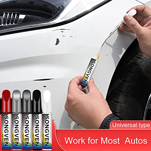 Car Scratch Remover Pen Grey Car Touch Up Paint Pen Gray Grey Car Scratch Repair Pen Scratch Remover Kit Touch-up Pen… - Image 6