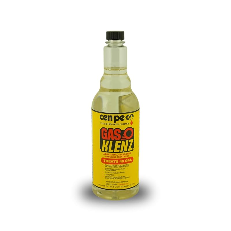 Tratamento para Gasolina Cen-Pe-Co Gas O Klenz Limpador e Lubrificante do Sistema de Combustível Frasco de 473 mL