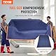 VEVOR 12x Umzugsdecken 2032x1829mm Möbeldecken Vliesstoff + recycelte Baumwolle Lagerdecken Umzug Packdecken Transport-Decken Möbelpackdecken Verpackungsdecken zum Schutz für Möbel