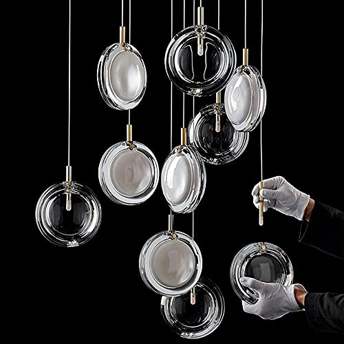 Concepteur de restaurant moderne lustre en verre raffiné YangRy pour projet chic - 3