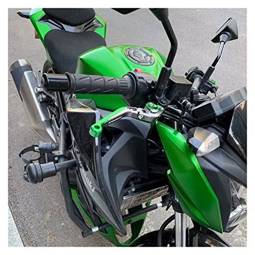 Acessórios Moto CNC Regulável Flexível Extensível Scooter Frein Levier D'embrayage Poignée Para KAW