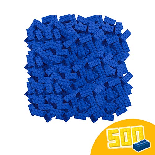 Blox - 500 bloques a granel, color azul (Simba 4118925) , color/modelo surtido