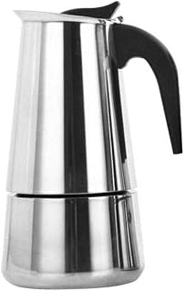 Des matériaux et une finition de première classe v 100 200 300 450 ml Outil de percolateur en acier inoxydable MOCHA CAFETAREE PLANCHA CAFETIERE Pot de café Moka Cafetière italienne 300ml