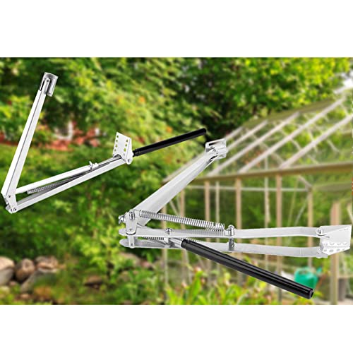 Yosoo Window Opener For Greenhouse, Solar Over-Heating Prevention Automatic Greenhouses Roof Vent Aluminum Alloy Opener Lifts 15 Lbs Size 38 X 9.5 X 5Cm / 15 X 3.7 X 2Inch #TOP2