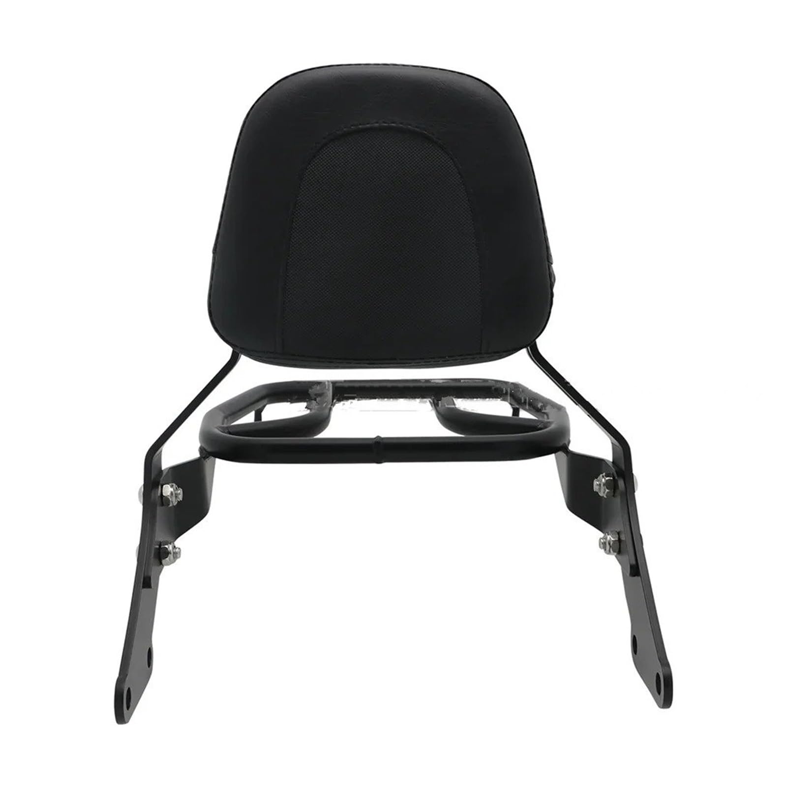 Supporto Ripiano Cuscino Moto Schienale Passeggero Sissy Bar Portapacchi Per Triumph Per Bonneville T120 T100 Per Street Per Twin Per Scrambler 2017-2022 Portapacchi Posteriore(Nero)