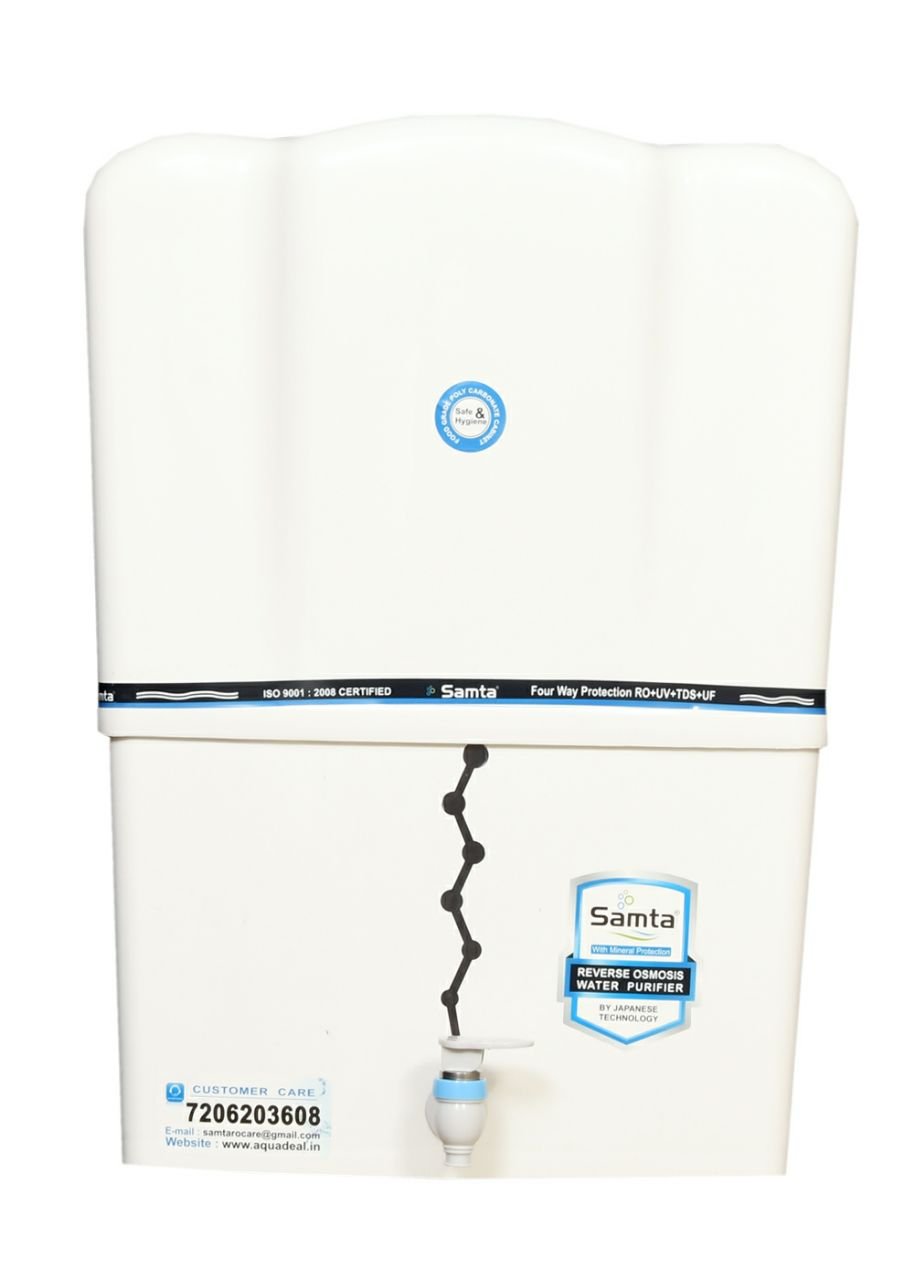 SAMTA Dew lite 12 RO + UV + UF + TDS Water Purifier (White)