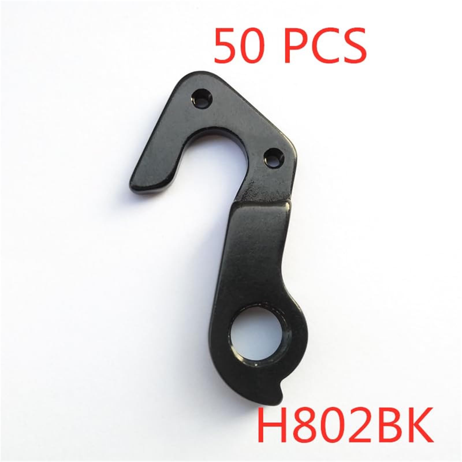 Pexorina Patilla de Cambio Trasera de Bicicleta de aleación de 50 Piezas, for Gt, Zaskar Carbon Pro 2015, for Gt, Avalanche 2019 Sport Avalanche 9R GT Elite 2018 Patilla de cambio de bicicleta(BLACK W