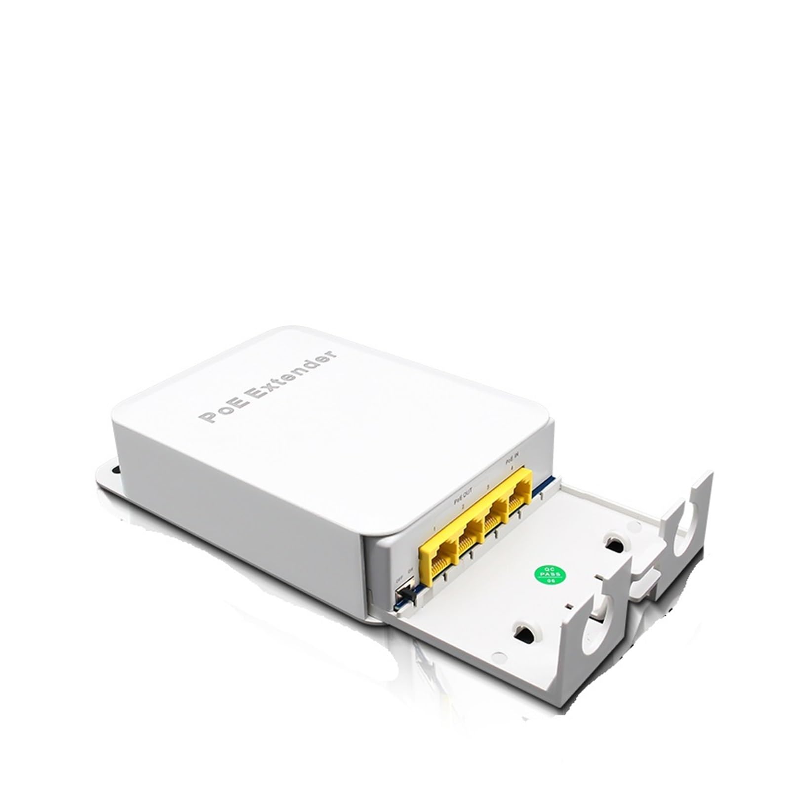 Répéteur POE étanche 4 ports pour extension réseau extérieur IP55 gigabit