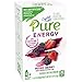 Crystal Light Pure Energy Mixed Berry Naturally Flavored Powdered Drink Mix with Caffeine & No Artificial Sweeteners, 48 ct Pack, 8 Boxes of 6 On-the-Go Packets